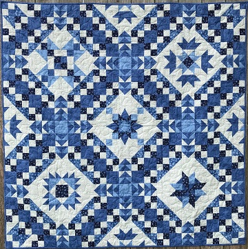 Blue and More Blue by Ms P Designs USA