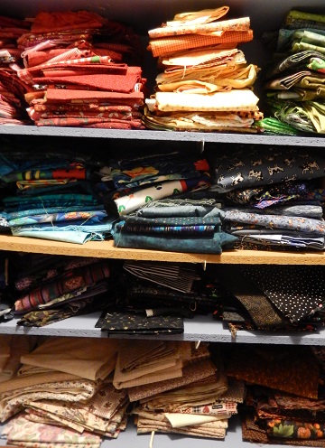 Fabric stash storage by Sharon Ms P Designs USA