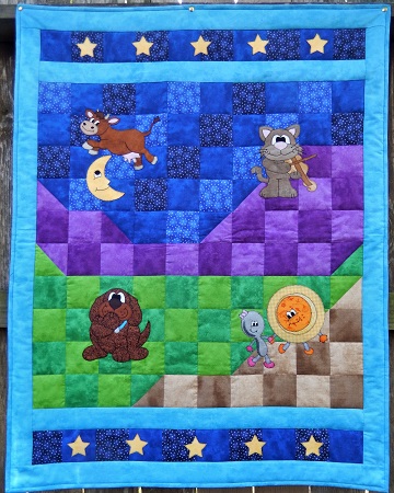 Hey Diddle Diddle Quilt by Ms P Designs USA