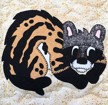 Civet Cat by Ms P Designs USA