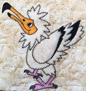 Egyptian Vulture by Ms P Designs USA