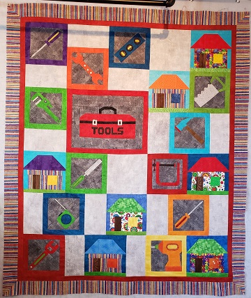Tools quilt by Debbie S
