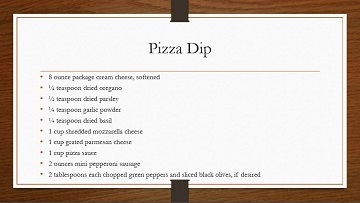 Appetizer recipe from Sharon @ Ms P Designs USA