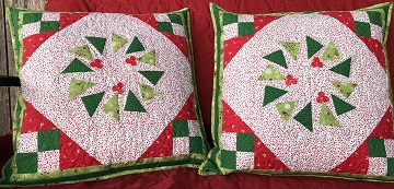 Circling Geese Pillows by Ms P Designs USA