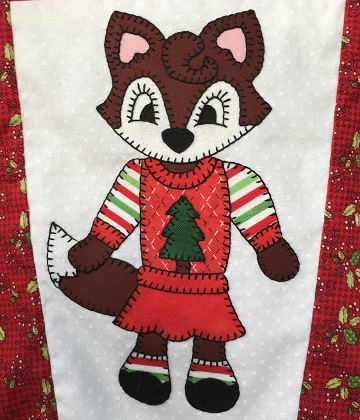 Ugly Sweater Fox by Ms P Designs USA