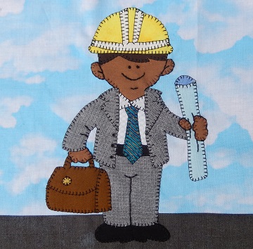 Construction Supervisor by Ms P Designs USA