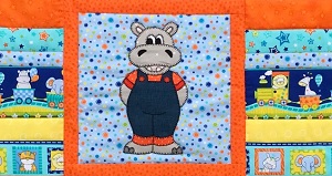 Hippopotamus by Ms P Designs USA