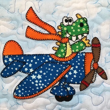 Dragon's Airplane by Ms P Designs USA