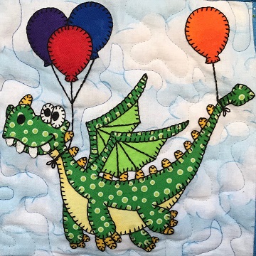 Dragon's Airplane by Ms P Designs USA