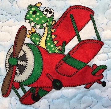 Dragon's Biplane by Ms P Designs USA