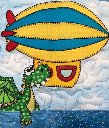 Dragon's Blimp by Ms P Designs USA