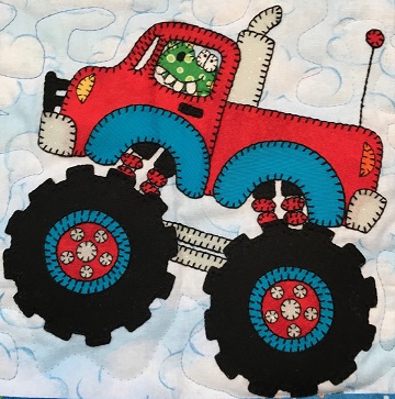 Dragon's Monster Truck by Ms P Designs USA