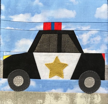 Police Cruiser by Ms P Designs USA
