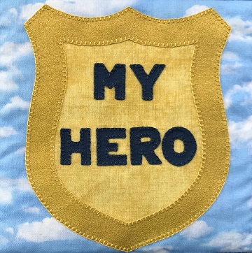 Police Shield by Ms P Designs USA