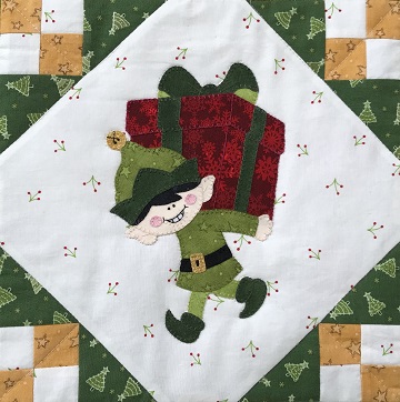 Gift Lifting Elf by Ms P Designs USA