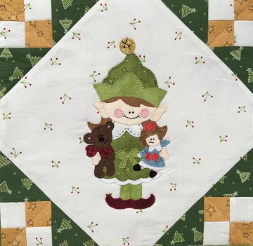 Jingle Bell Elf by Ms P Designs USA