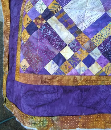 Quilting finish by Sharon @ Ms P Designs USA