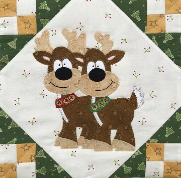 Santa's Reindeer by Ms P Designs USA