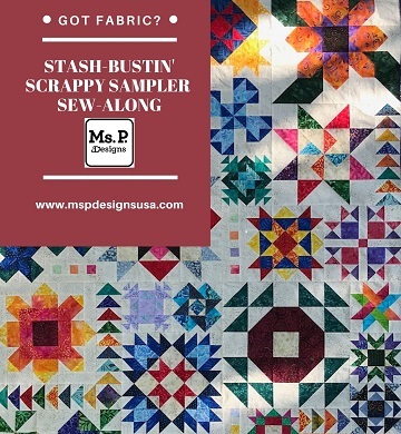 Stash-Bustin' Scrappy Sampler Sew-Along