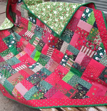 Christmas Quilt 2 by Sharon @ Ms P Designs USA