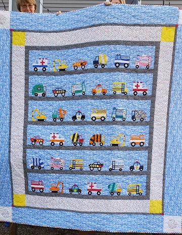 Barb W Vehicle Quilt Sept 2020