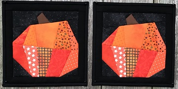 Halloween Pumpkin Hot Pads by Ms P Designs USA