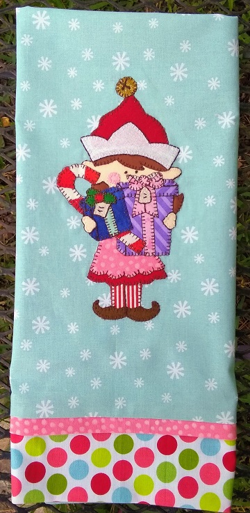 Joy of Giving Tea Towel by Ms P Designs USA
