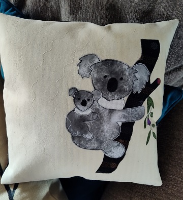 Koala Pillow by Sharon L