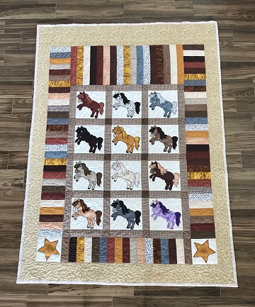 Linda's Horse Quilt