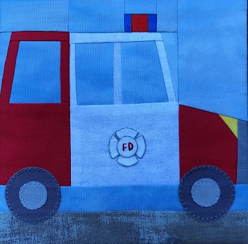 Fire Truck SUV by Ms P Designs USA