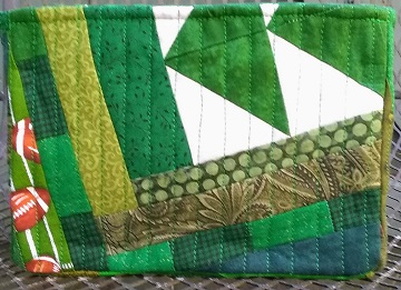 Green Scrappy Basket B by Sharon @ Ms P Designs USA