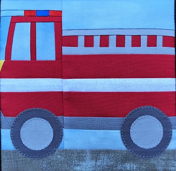 Ladder Fire Truck by Ms P Designs USA