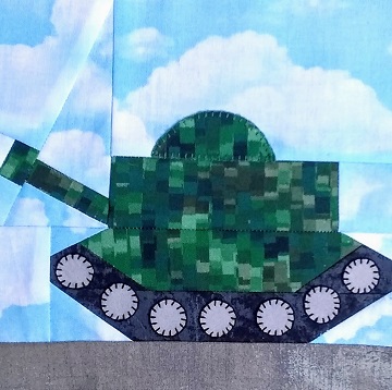 Military Tank by Ms P Designs USA