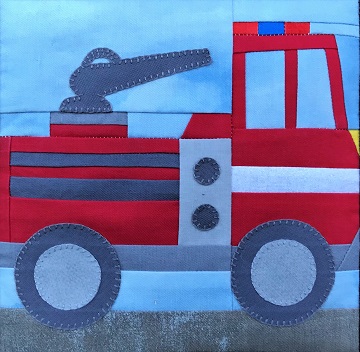 Pumper Fire Truck by Ms P Designs USA