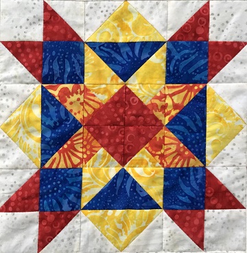 Burning Star by Ms P Designs USA