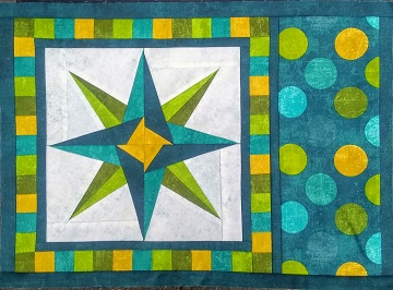 Mariner's Compass Place Mat by Ms P