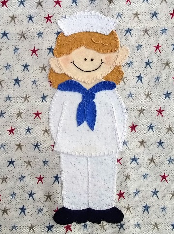 Sailor Girl by Ms P Designs USA