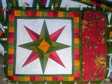 Mariner's Compass Place Mats by Ms P Designs USA