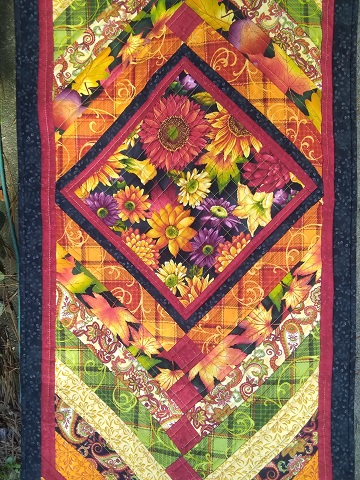 Autumn Table Runner B by Sharon @ Ms P Designs USA