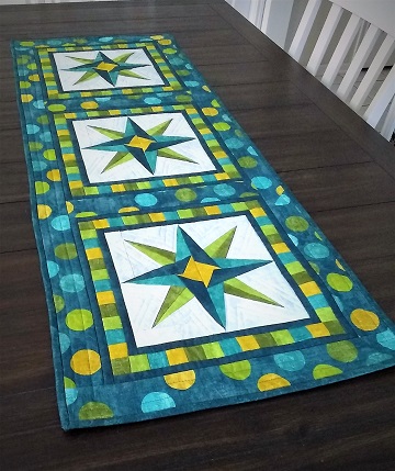 Mariner's Star Runner by Ms P Designs USA