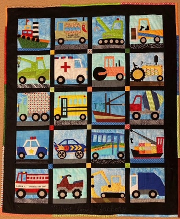 Vehicle Quilt by Carol B