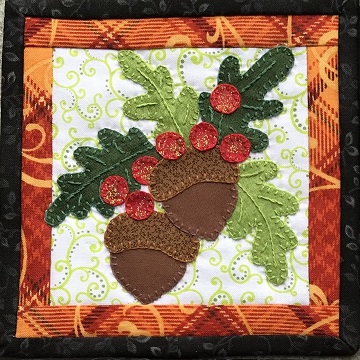 Acorn and Oak Leaf by Ms P Designs USA
