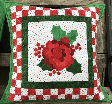 Christmas Pillow by Ms P Designs USA
