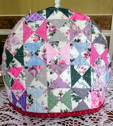 Hourglass Tea Cozy by Sharon @ Ms P Designs USA