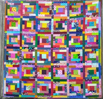 Crayon Box Quilt by Sharon @ Ms P Designs USA