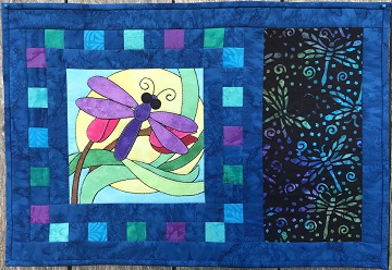 Dragonfly Place Mat by Ms P Designs USA