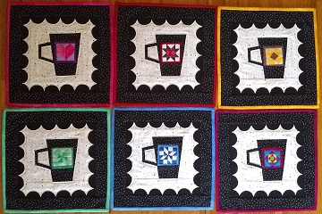 Coffee Mug Place Mats by Ms P Designs USA