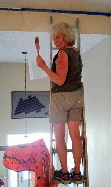 Ascending the ladder above the abyss by Sharon @ Ms P Designs USA
