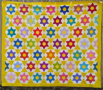 Diamond Star Quilt by Sharon @ Ms P Designs USA