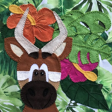 Big Eastern Bongo Antelope by Ms P Designs USA